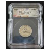 1991 Lithuania ICG Genuine