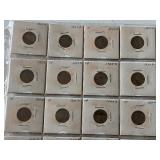 Lincoln Wheat Cents 1920's - 1930's