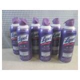 (CS) 6 Cans of  Lysol Air Light Bre...