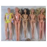 (EW3) Assorted Barbie Dolls and Mis...