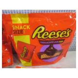 (B-1) 4 Bags of Snack Size Reeses C...