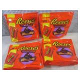 (B-1) 4 Bags of Snack Size Reeses C...
