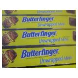 (B-2) 9 Boxes of Butterfinger Unwra...