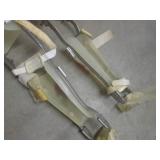 (F-3) Pair of Vintage Leg Braces wi...