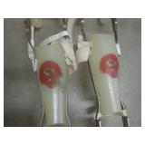 (F-3) Pair of Vintage Leg Braces wi...