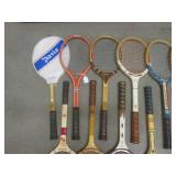 (EW4) Mostly Vintage Wood Tennis Ra...