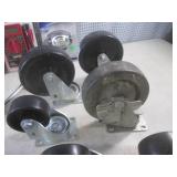 (EW5) Assorted Caster Wheels and Ne...