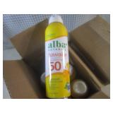 (CS) 12 Spray Cans of Coconut Sunsc...