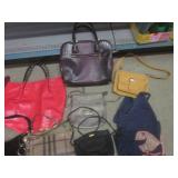 (G-1) Assorted Purses Bags Etc...