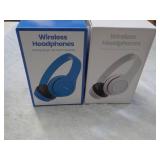 Set of 2 Wireless Headphones... Set of 2 Wireless Headphones...