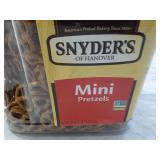1 Jug 30 oz Snyders Mini Pretzels... 1 Jug 30 oz Snyders Mini Pretzels...
