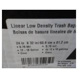 Case of Coastwide 24 x 32' Clear Tr... Case of Coastwide 24 x 32' Clear Tr...