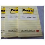 8 Post-It Pads 4 x 6'... 8 Post-It Pads 4 x 6'...