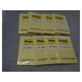8 Post-It Pads 4 x 6'... 8 Post-It Pads 4 x 6'...