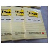 8 Post-It Pads 4 x 6'... 8 Post-It Pads 4 x 6'...