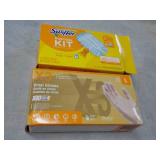 Swiffer Duster Kit and Vinyl Gloves... Swiffer Duster Kit and Vinyl Gloves...