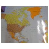 33 x 50' World Wall Map... 33 x 50' World Wall Map...