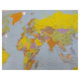 33 x 50' World Wall Map... 33 x 50' World Wall Map...