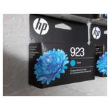 4 HP 923 Cyon Ink Cartridges... 4 HP 923 Cyon Ink Cartridges...