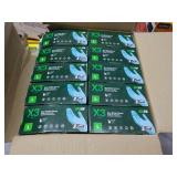 Case of 1000 Blue Nitrile Groves si... Case of 1000 Blue Nitrile Groves si...