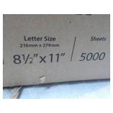 5000 sheets White HP 8.5 x 11' Copy... 5000 sheets White HP 8.5 x 11' Copy...