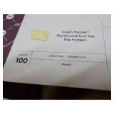 100 Smead File Folders... 100 Smead File Folders...