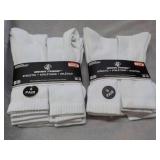 12 Pair White Wear Proof Athletic S... 12 Pair White Wear Proof Athletic S...