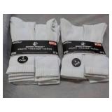 12 Pair White Wear Proof Athletic S... 12 Pair White Wear Proof Athletic S...