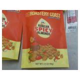 4 pkgs Korean Spicy Almonds and Bac... 4 pkgs Korean Spicy Almonds and Bac...