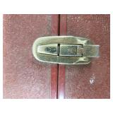 Sears Attache Case - Vintage Burgundy Leatherette with Brass Hardware Sears Attache Case - Vintage Burgundy Leatherette with Brass Hardware