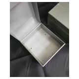 Galvanized Steel Storage Boxes (Lot of 4) Galvanized Steel Storage Boxes (Lot of 4)