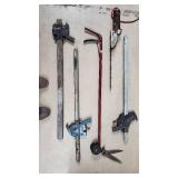 Lambert Model 4-A Vintage Hand Tool with Rails & Cutter Attachments Lambert Model 4-A Vintage Hand Tool with Rails & Cutter Attachments