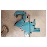 Blue Pipe Threading Tool with Long Guide Rail & Wrench Set Blue Pipe Threading Tool with Long Guide Rail & Wrench Set