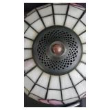 Floral Mosaic Stained- Lamp Shade - Dome Pattern Floral Mosaic Stained- Lamp Shade - Dome Pattern