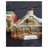 Vintage Advertising Tins & Decanters (Lot of 6) Vintage Advertising Tins & Decanters (Lot of 6)