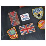 Dutch Masters Cigars Box with Vintage Patch Collection - ABC Triplicate Club, WIBC, Union Jack Dutch Masters Cigars Box with Vintage Patch Collection - ABC Triplicate Club, WIBC, Union Jack