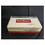 Dutch Masters Cigars Box with Vintage Patch Collection - ABC Triplicate Club, WIBC, Union Jack Dutch Masters Cigars Box with Vintage Patch Collection - ABC Triplicate Club, WIBC, Union Jack