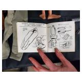 Vintage G.I. Joe Action Figure Lot with Army Manual, Gear & Clothing Vintage G.I. Joe Action Figure Lot with Army Manual, Gear & Clothing