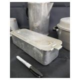 Green Pan Wear-Ever Aluminum Cookware Set No. 1294 - USA Made Vintage Pots & Pans Green Pan Wear-Ever Aluminum Cookware Set No. 1294 - USA Made Vintage Pots & Pans