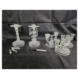 Crystal Glassware Collection - Candlesticks, Decanters, Vases & More Crystal Glassware Collection - Candlesticks, Decanters, Vases & More