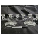 Crystal Glassware Collection - Candlesticks, Decanters, Vases & More Crystal Glassware Collection - Candlesticks, Decanters, Vases & More