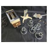 Presto 2-Slice Toaster - Wood Panel Front, Vintage Mid-Century Kitchen Presto 2-Slice Toaster - Wood Panel Front, Vintage Mid-Century Kitchen