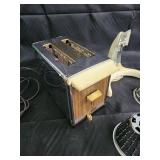 Presto 2-Slice Toaster - Wood Panel Front, Vintage Mid-Century Kitchen Presto 2-Slice Toaster - Wood Panel Front, Vintage Mid-Century Kitchen