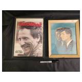 Autoweek Magazine Cover Framed Poster & Blue-Tone Portrait Print (2-Piece) Autoweek Magazine Cover Framed Poster & Blue-Tone Portrait Print (2-Piece)