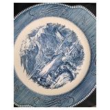 Blue Willow-Style Transferware Dinnerware Set - Assorted Plates & Accessories Blue Willow-Style Transferware Dinnerware Set - Assorted Plates & Accessories