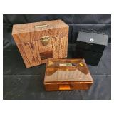 Porta File Personal File Safe Cabinet Wood Finish - Air Lok Humidor Box & Black Storage Box Porta File Personal File Safe Cabinet Wood Finish - Air Lok Humidor Box & Black Storage Box