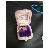 Martinsons Jewellers Ring Box & Assorted Jewelry - Necklaces, Bracelets, Earrings Martinsons Jewellers Ring Box & Assorted Jewelry - Necklaces, Bracelets, Earrings