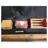 Grade Measuring Device - Wooden Rails & Vintage Boxes Grade Measuring Device - Wooden Rails & Vintage Boxes