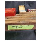 Grade Measuring Device - Wooden Rails & Vintage Boxes Grade Measuring Device - Wooden Rails & Vintage Boxes