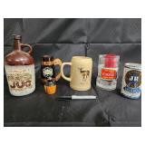 Vintage Beer Steins & Glassware Lot (Lot of 5) Vintage Beer Steins & Glassware Lot (Lot of 5)